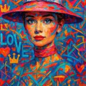 Audrey Hepburn, el colorido del glamour