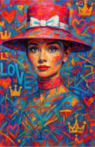 Audrey Hepburn, el colorido del glamour