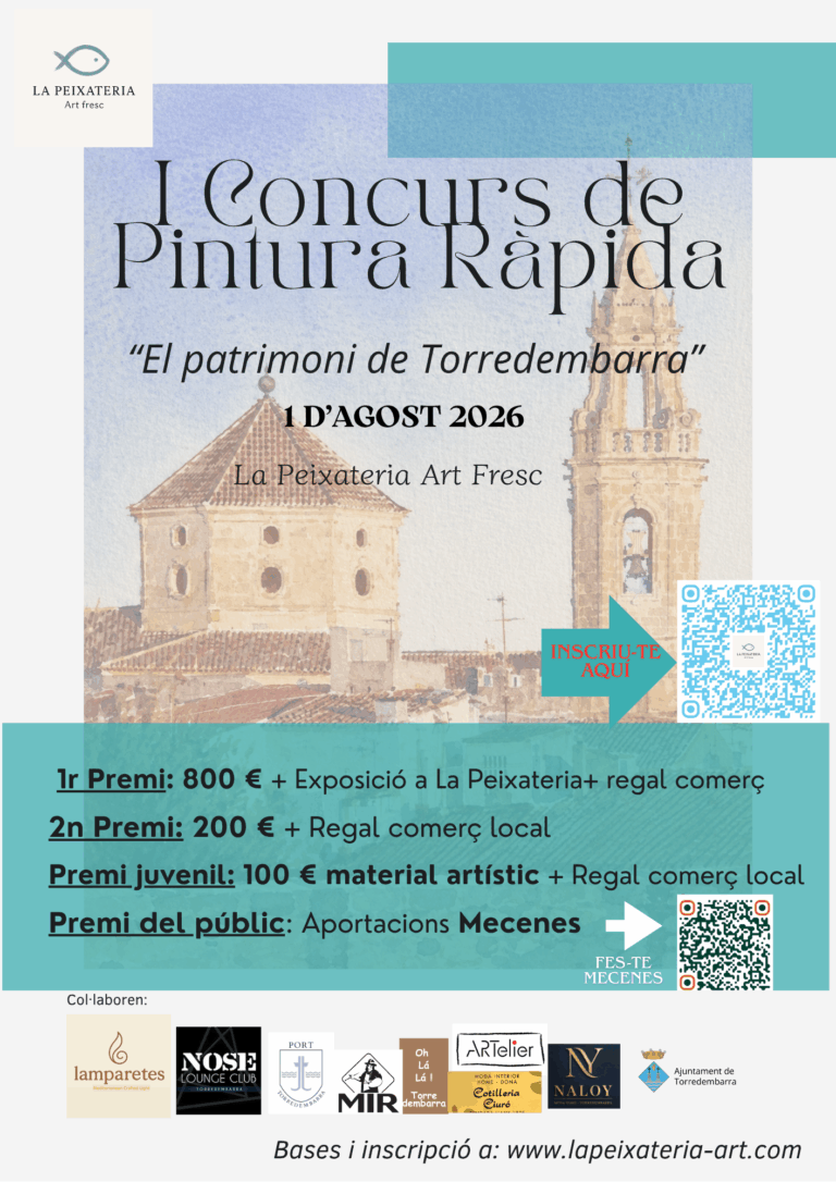 I concurs de pintura ràpida La peixateria Art Fresc